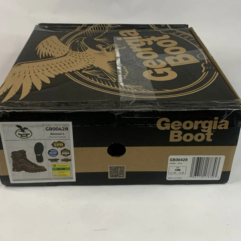 Georgia Boot AMP LT Logger Alloy Toe Waterproof Women's Logger Boot 10M GB00428